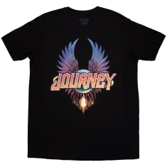 Journey - Classic Wings Uni Bl T-Shirt