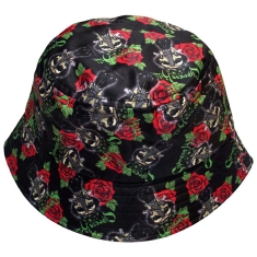 Cypress Hill - Skulls & Roses Pattern Bl Bucket Hat