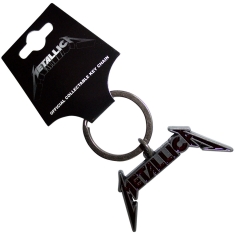 Metallica - Deep Red Logo Keychain