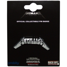 Metallica - 3D Logo Pin Badge