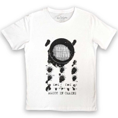 Alice In Chains - Oscilloscope Uni Wht T-Shirt