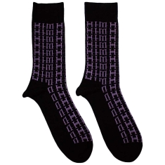 Him -  Logo Repeat Uni Bl Socks (Size 40-44)