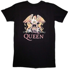 Queen - Classic Crest Lady Bl T-Shirt Dress