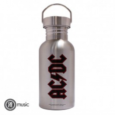 Ac/Dc  - Canteen Steel Bottle - Logo