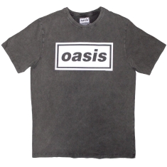 Oasis - Decca Logo Stone Wash Uni Char T-Shirt