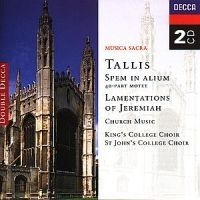 Tallis - Musica Sacra - Motetter ryhmässä CD / Klassiskt @ Bengans Skivbutik AB (560482)