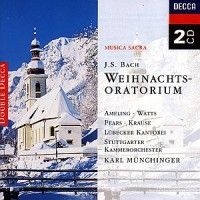 Bach - Musica Sacra - Juloratoriet ryhmässä CD / Klassiskt @ Bengans Skivbutik AB (560488)