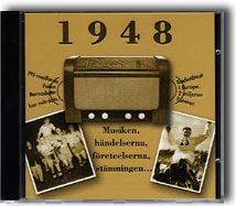 Various Artists - Minnesboxen 1948 ryhmässä CD @ Bengans Skivbutik AB (580889)