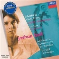 Bell Joshua Violin - Barber/Walton ryhmässä CD / Klassiskt @ Bengans Skivbutik AB (617577)