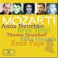 Netrebko/ Quasthoff/ Terfel/ Garanca - Mozart Album ryhmässä CD / Klassiskt @ Bengans Skivbutik AB (617604)