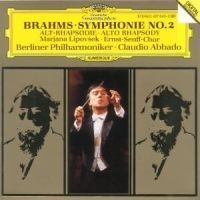 Brahms - Symfoni 2 + Altrapsodi ryhmässä CD / Klassiskt @ Bengans Skivbutik AB (619172)