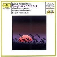 Beethoven - Symfoni 1 & 4 + Egmont Uvertyr ryhmässä CD / Klassiskt @ Bengans Skivbutik AB (619563)