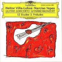 Villa-lobos - Gitarrkonsert + Etyd + Preludier ryhmässä CD / Klassiskt @ Bengans Skivbutik AB (619991)