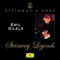 Gilels Emil Piano - Steinway Legends ryhmässä CD / Klassiskt @ Bengans Skivbutik AB (645525)