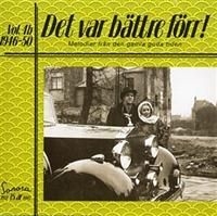 Various Artists - Det Var Bättre Förr Vol 4 B 1946-50