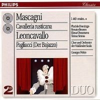 Mascagni/ Leoncavallo - Cavalleria Rusticana + Pajazzo ryhmässä CD @ Bengans Skivbutik AB (693659)