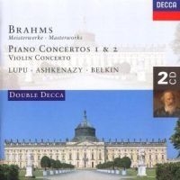 Brahms - Mästerverk 3 - Piankonsert 1 & 2 ryhmässä CD / Klassiskt @ Bengans Skivbutik AB (696829)