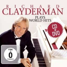 Clayderman Richard - Plays World Hits (2Cd+Dvd) ryhmässä ME SUOSITTELEMME / Joululahjavinkki: CD @ Bengans Skivbutik AB (992775)