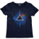 Pink Floyd - Dsotm Blue Splatter Boys T-Shirt Navy Pink Floyd - Dsotm Blue Splatter Boys T-Shirt Navy