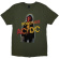 Ac/Dc - Powerage Uni Khaki T-Shirt Ac/Dc - Powerage Uni Khaki T-Shirt